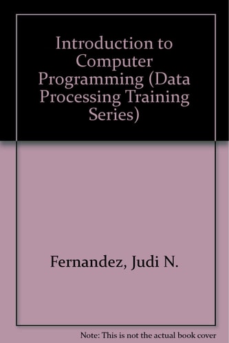 Introduction to Computer Programming
