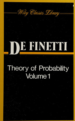 Theory of Probability A Critical Introductory Treatment, Volume 2