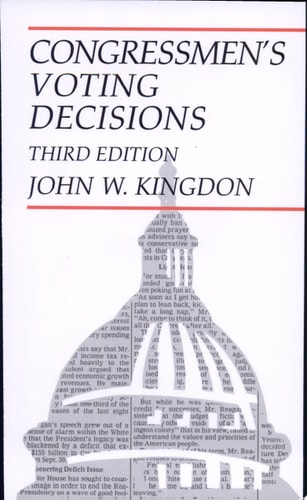 Congressmen's Voting Decisions