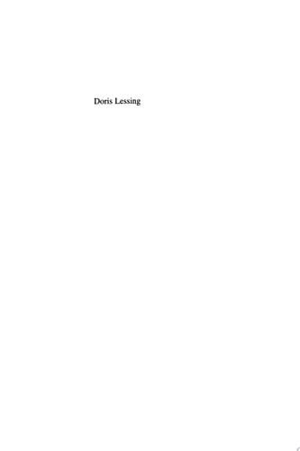 Doris Lessing The Poetics of Change