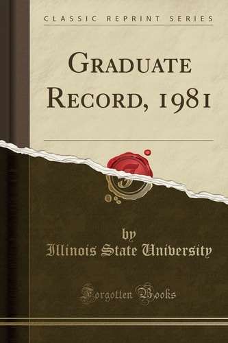 Graduate Record, 1981