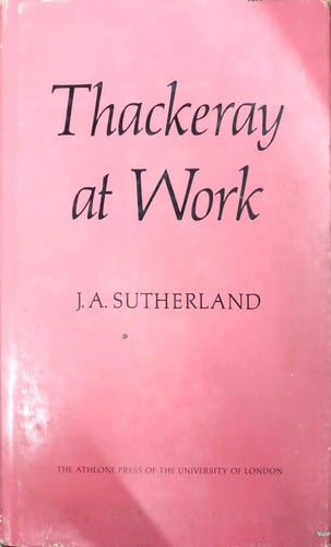 Thackeray at work