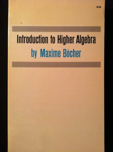 Introduction to Higher Algebra