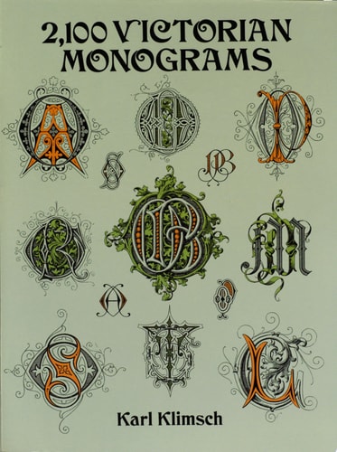 2,100 Victorian Monograms
