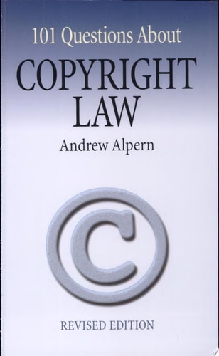 101 Questions about Copyright Law