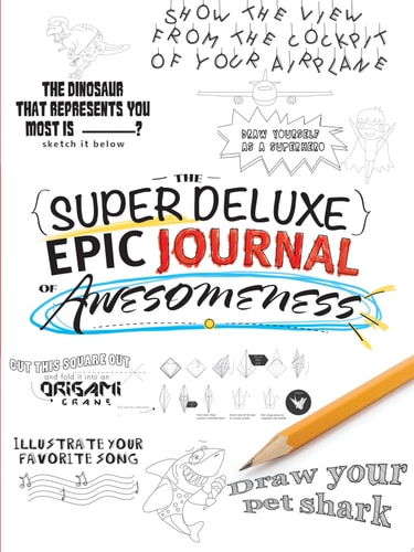 The Super-Deluxe, Epic Journal of Awesomeness