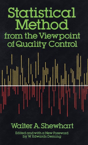 Statistical Method from the Viewpoint of Quality Control