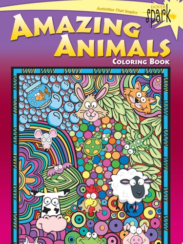 SPARK Amazing Animals Coloring Book