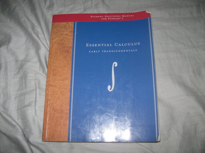 Essential Calculus Early Transcendentals