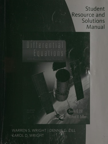 Differential Equations with Boundary-Value Problems