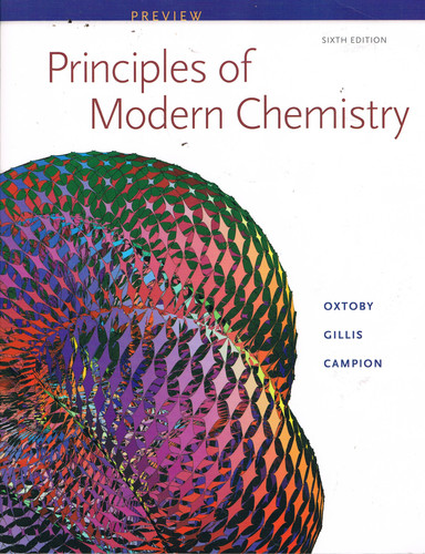 Preview Book-Principles of Modern Chemistry Chapt 3-6