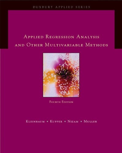 Bundle: Applied Regression Analysis and Multivariable Methods, 4th + SPSS Integrated Student Version 16.0