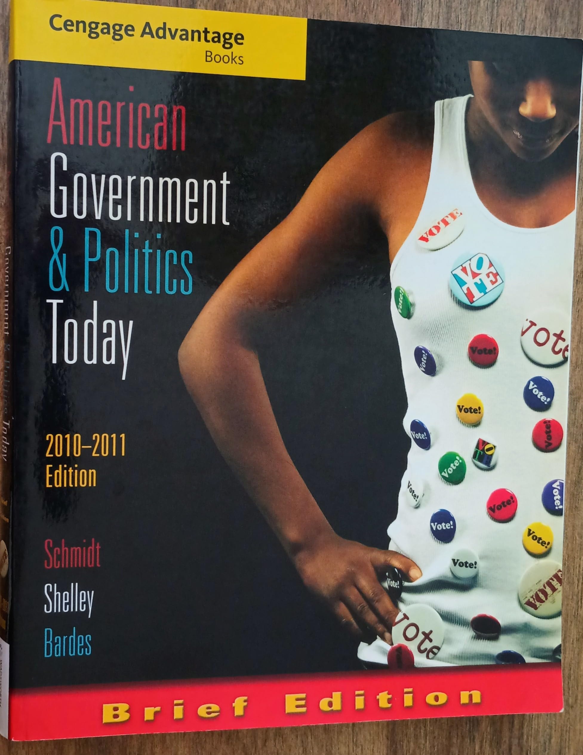 Cengage Advantage Books: American Government and Politics Today, Brief Edition, 2010-2011