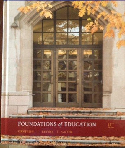 Foundations Of Educaiton Instructor's Edition 11th Edition
