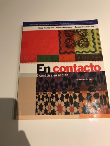 En contacto: Gramática en accion