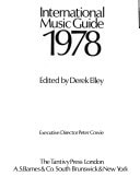 International Music Guide 1977