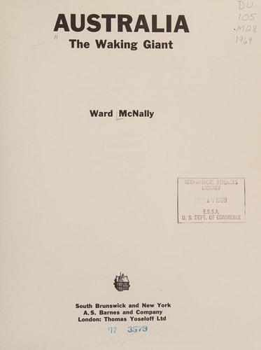 Australia, the Waking Giant