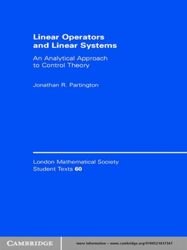 Linear Operators and Linear Systems
