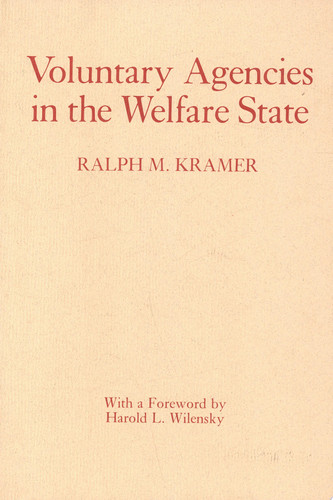 Voluntary Agencies in the Welfare State