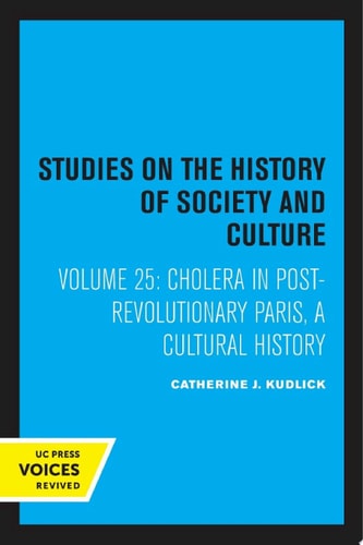 Cholera in Post-Revolutionary Paris