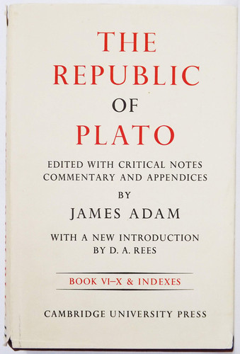 The Republic of Plato: Volume 2, Books VI-X and Indexes