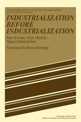 Industrialization Before Industrialization (Studies in Modern Capitalism)