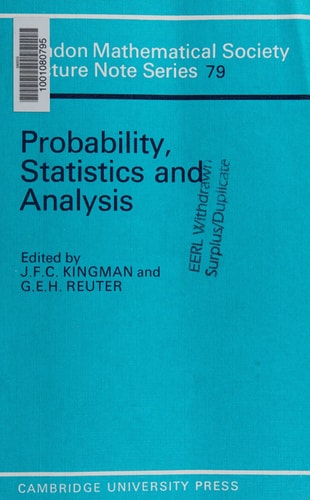 Probability, Statistics and Analysis