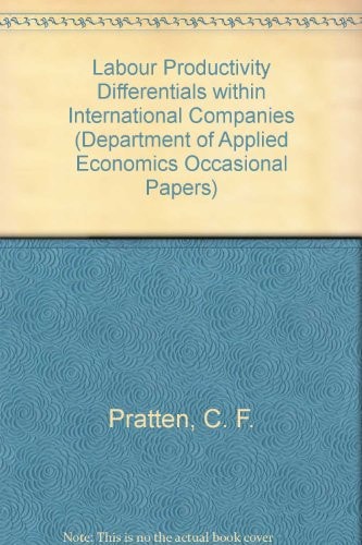 Labour Productivity Differentials within International Companies