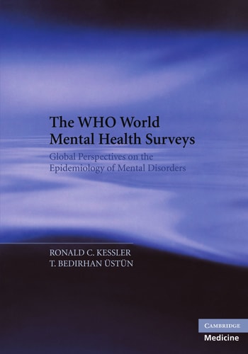 The WHO World Mental Health Surveys Global Perspectives on the Epidemiology of Mental Disorders