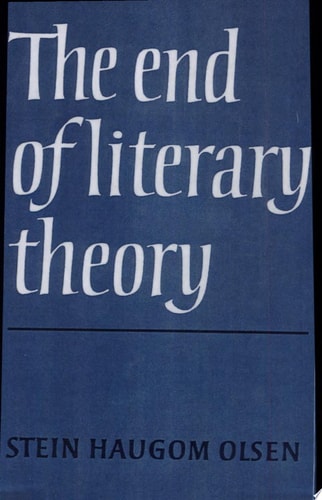 The End of Literary Theory