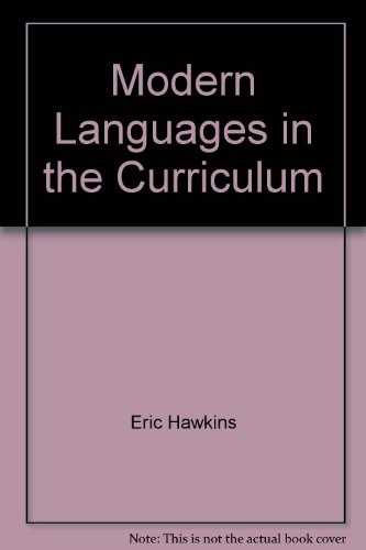 Modern Languages in the Curriculum