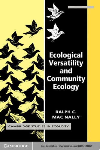 Ecological Versatility and Community Ecology