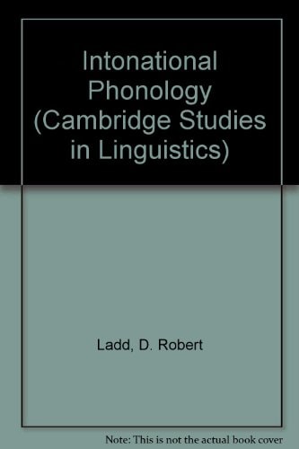 Intonational Phonology
