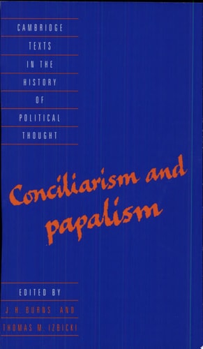 Conciliarism and Papalism