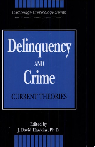 Delinquency and Crime Current Theories