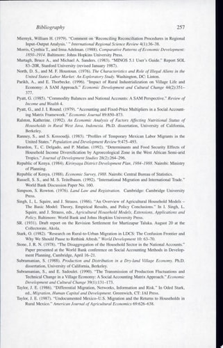 Village Economies The Design, Estimation, and Use of Villagewide Economic Models