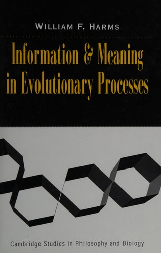 Information and Meaning in Evolutionary Processes