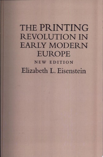The Printing Revolution in Early Modern Europe