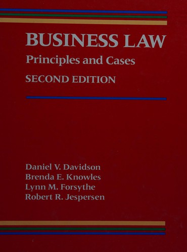 Business Law: Principles and Cases