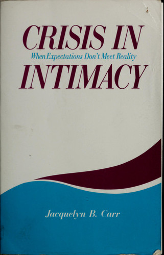 Crisis in Intimacy