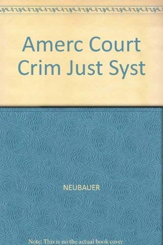 America's courts & the criminal justice system