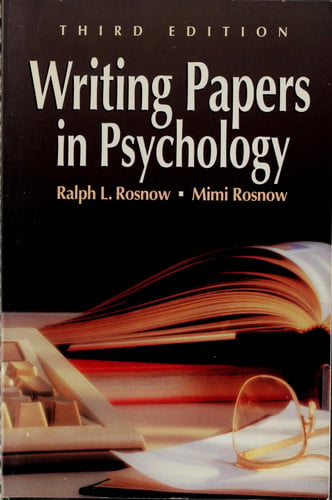 Writing Papers in Psychology: A Student Guide, 3rd Updated