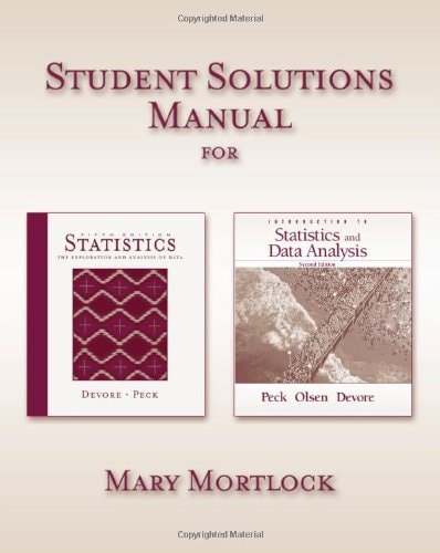 Statistics The Exploration and Analysis of Data