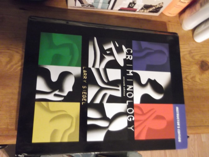 Criminology: Instructor's Edition (7th Edition)