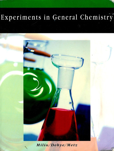 Experiments in General Chemistry