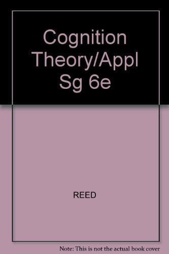 Cognition Theory and Applications