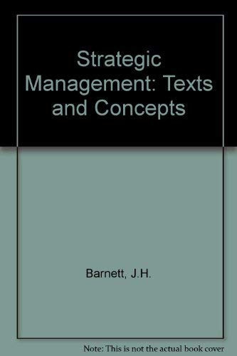 Strategic Management Concepts and Cases