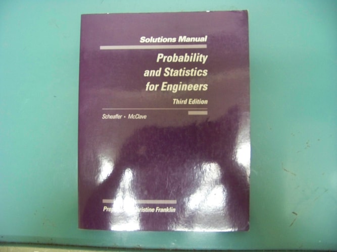 Probability Stats Engnr Sol