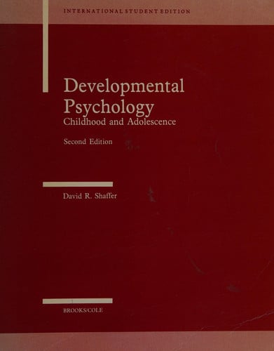 Developmental Psychology Childhood and Adolescence