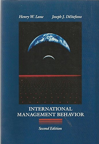 International Management Behavior From Policy to Practice